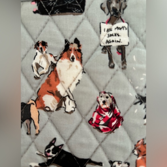 Doggies! 🐩 Insulated Bag Vera Bradley Dog Show - Retired Print - Picture 6 of 6
